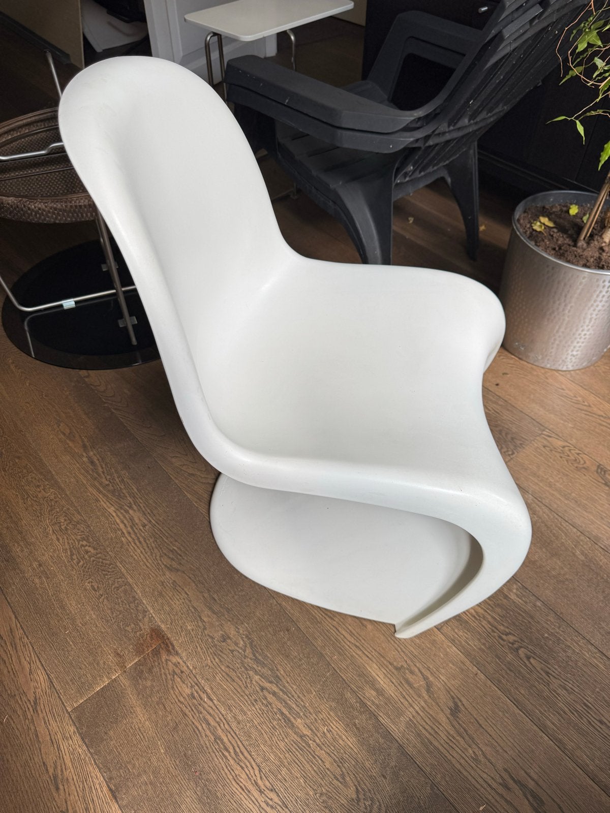 Vitra Panton Chair - Witte Design Stoel ( 6! stuks), Ophalen, Kunststof, Gebruikt, Wit
