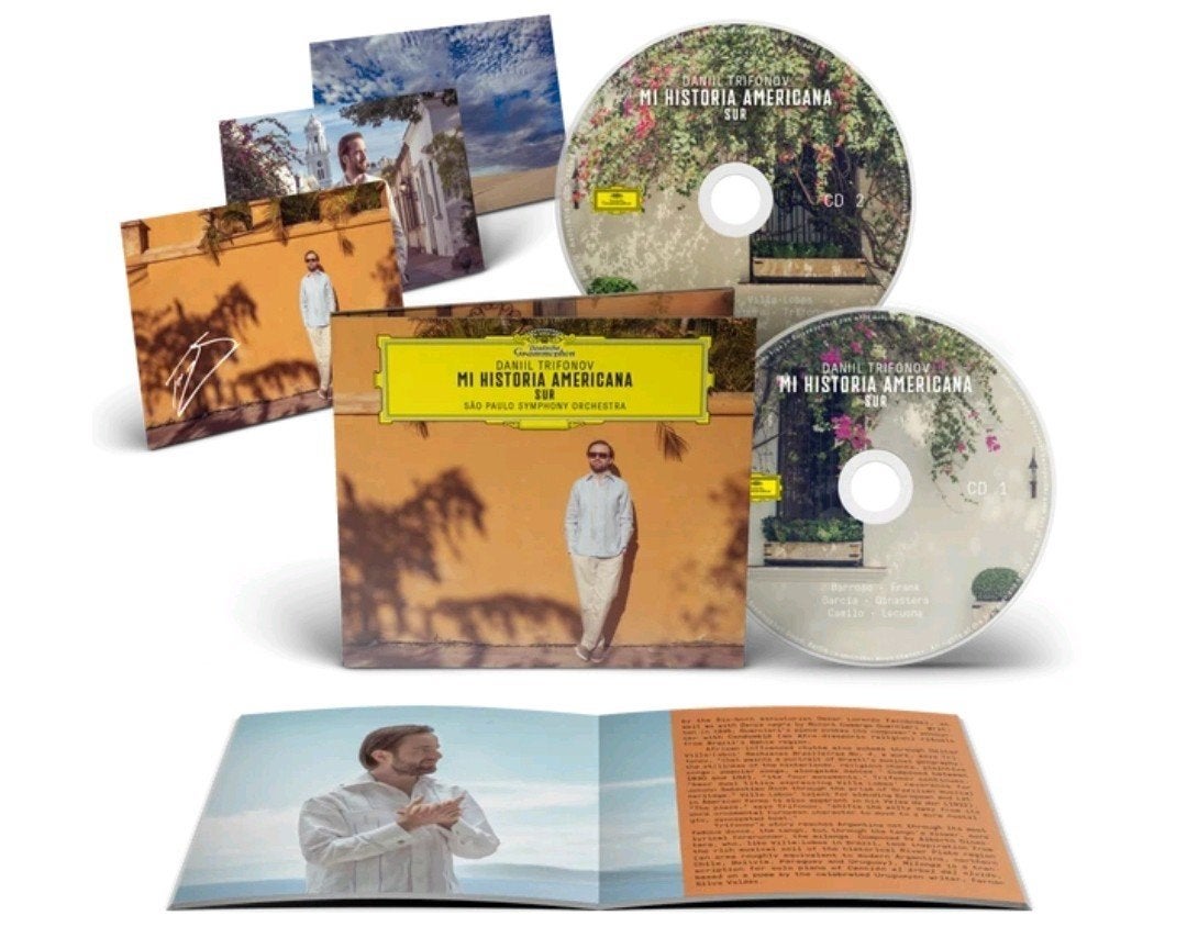 Daniil Trifonov signed cd mi hostoria americana, Cd's en Dvd's, Ophalen of Verzenden