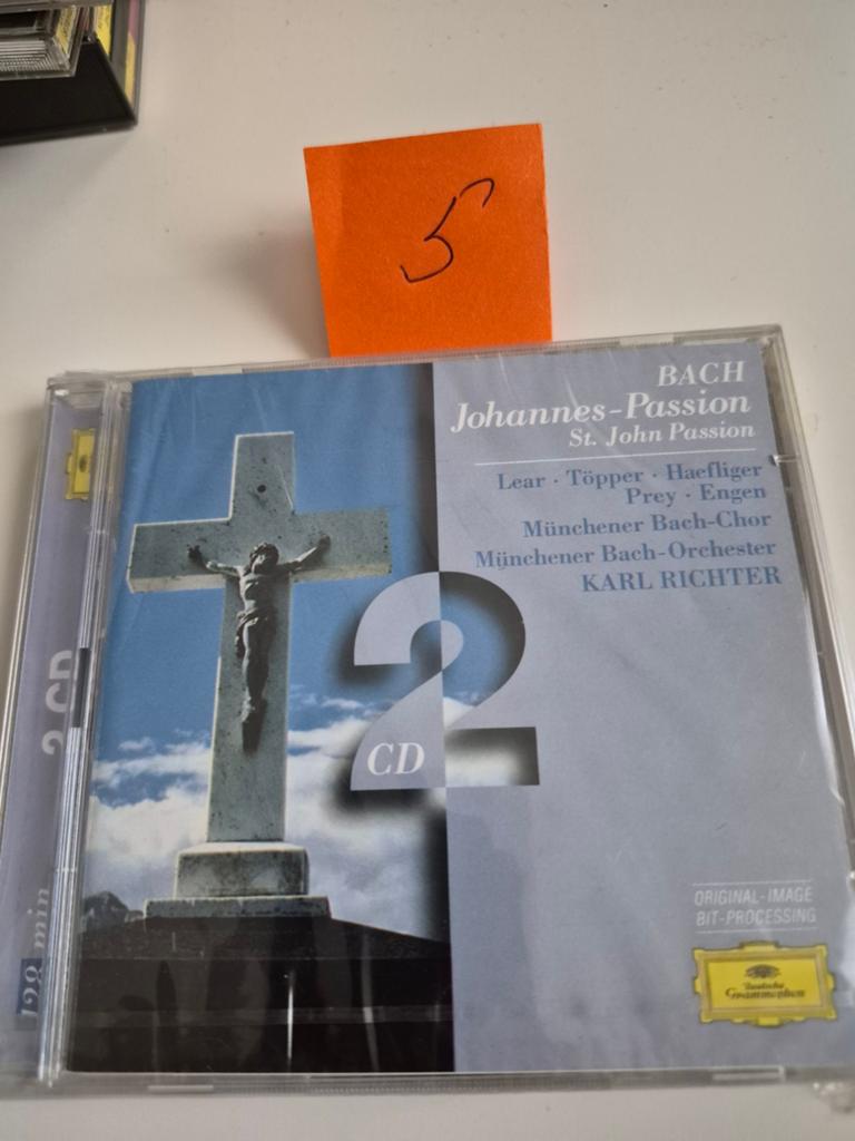 Bach: Johannes-Passion (2 CD) - Karl Richter, Ophalen of Verzenden