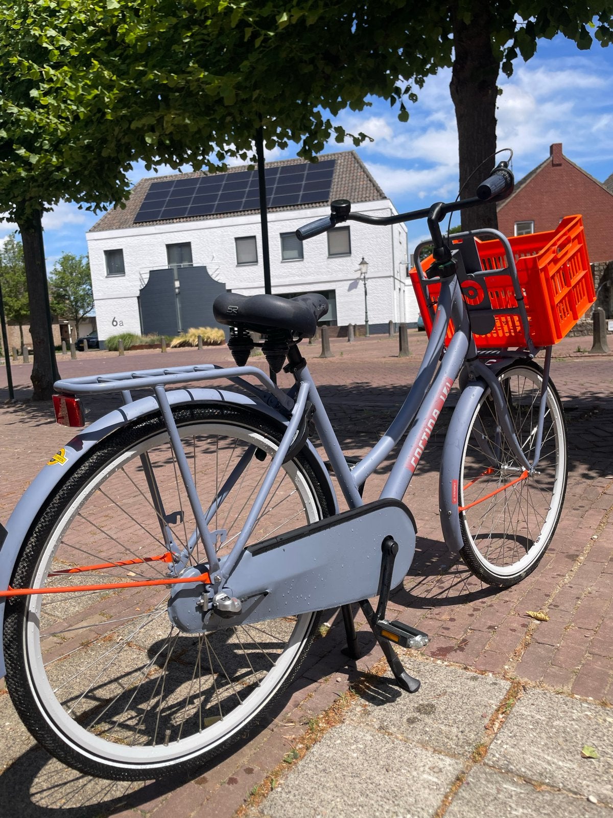 Cortina U4 D50 Transportfiets - Zo goed als nieuw, Fietsen en Brommers, Fietsen | Dames | Damesfietsen, Velgrem, Versnellingen
