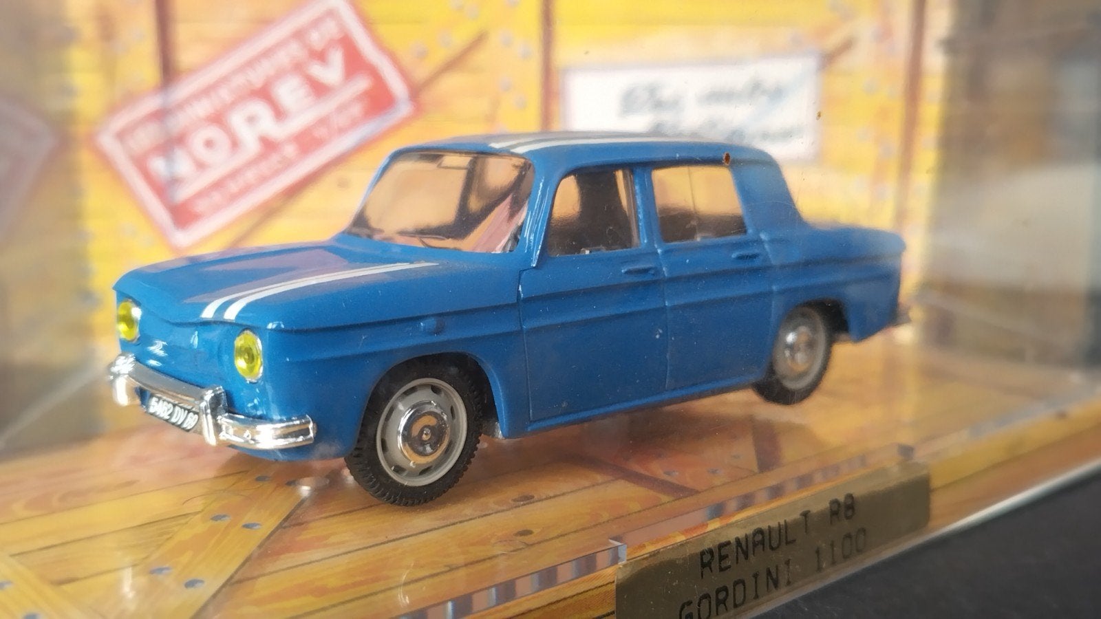 Renault 8 R8 Gordini 1:43 Norev Pol, Evreux France, Auto, Verzenden, .