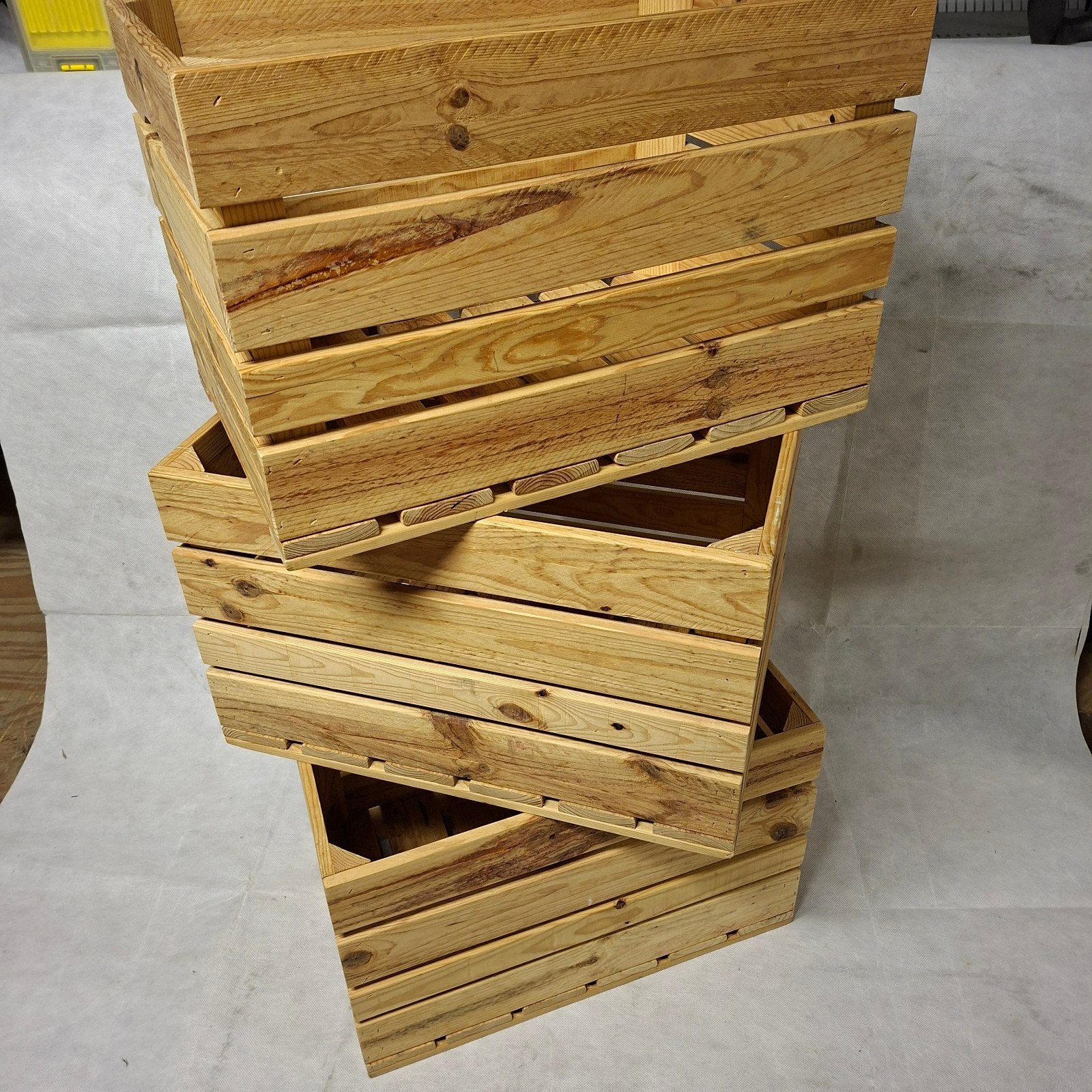 Houten kratten,veiling kisten,krat,kist., Ophalen, 50 tot 100 cm, Minder dan 50 cm