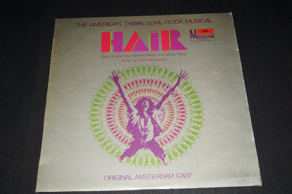 LP Hair with the original Amsterdam Cast - krasvrij 1783, Ophalen, LP, Pop, Zo goed als nieuw
