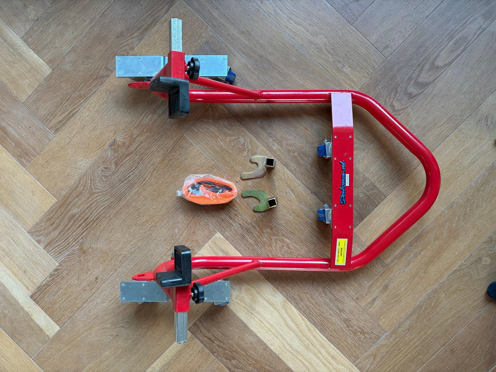 Motor mover/paddockstand van Datona, Ophalen, Zo goed als nieuw