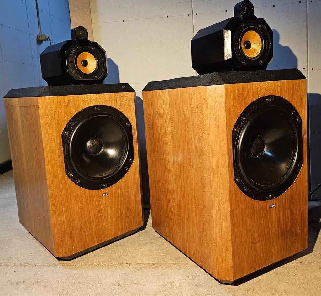 B&W 801 series 80 legendarische vintage klasse studiomonitor, Audio, Tv en Foto, Luidsprekers, B&W, Refurbished, 120 watt of meer
