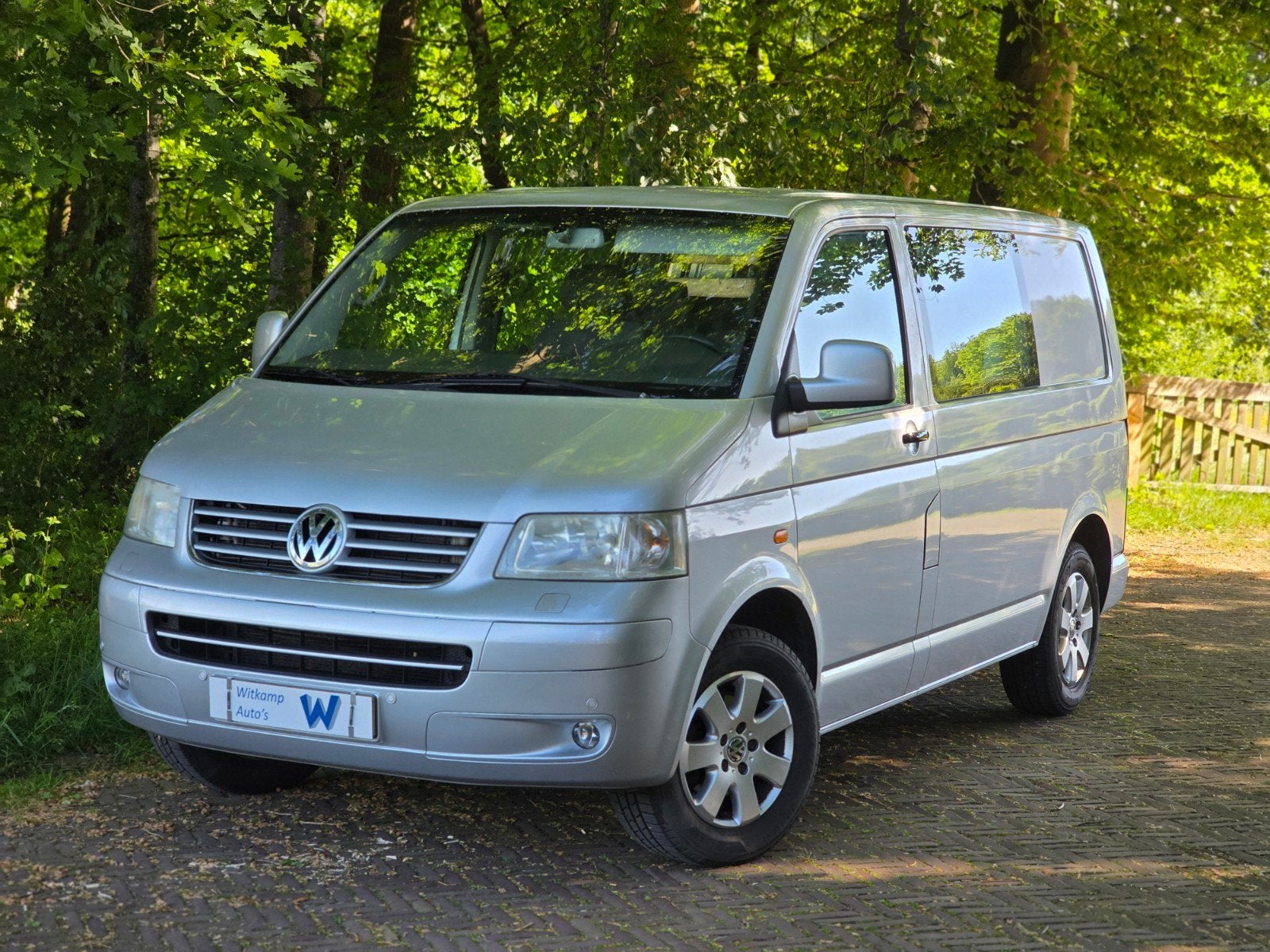 Volkswagen Transporter 2.5 TDI | dubbel cabine | airco |, Auto's, Voorwielaandrijving, Stof, Volkswagen, Origineel Nederlands