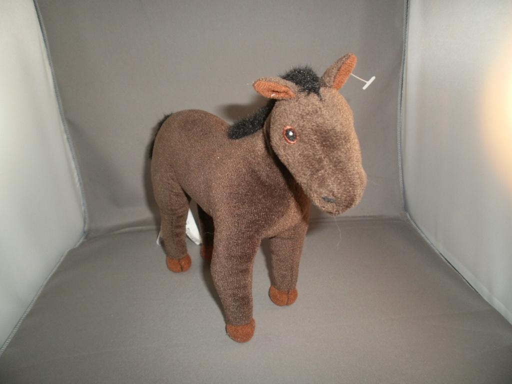 Ikea minnen paard/veulen pony bruin zwarte mannen/staart, Paard, Nieuw, Ophalen of Verzenden, Wasbaar