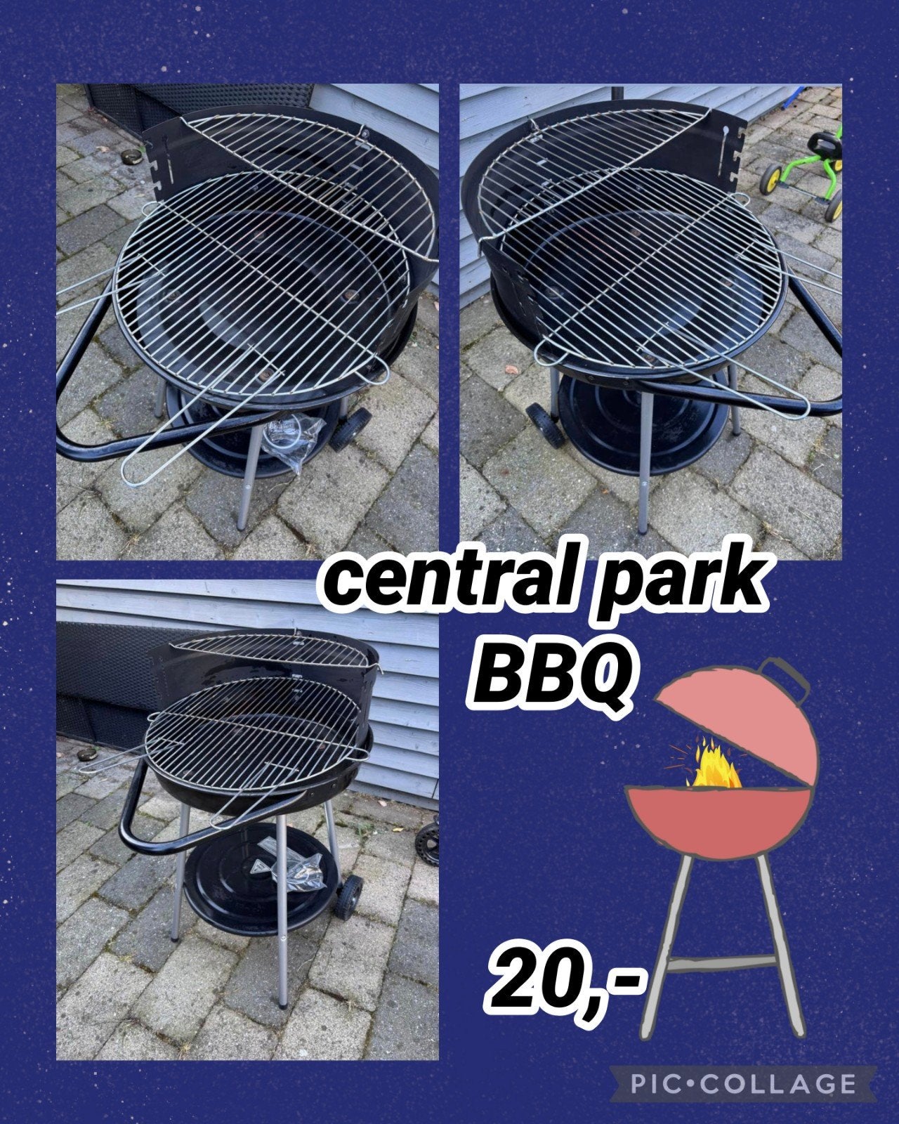 Central Park BBQ, Ophalen, Zo goed als nieuw, Central Park