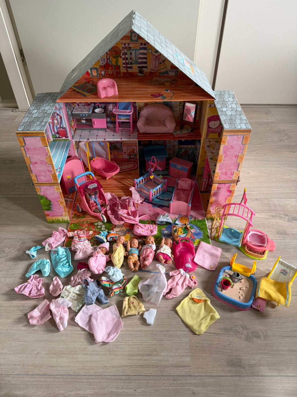 Baby Born Mini World, Ophalen, Zo goed als nieuw, Toebehoren