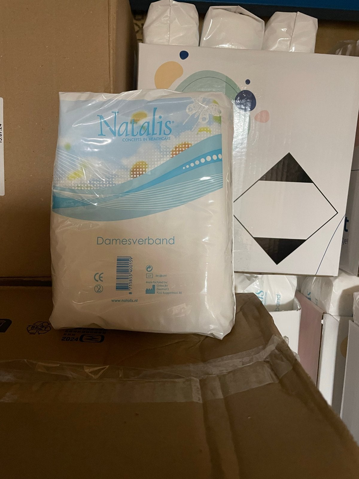 Partij Natalis damesverband 50 pakken van 20 stuks, Diversen, Ophalen of Verzenden, Nieuw