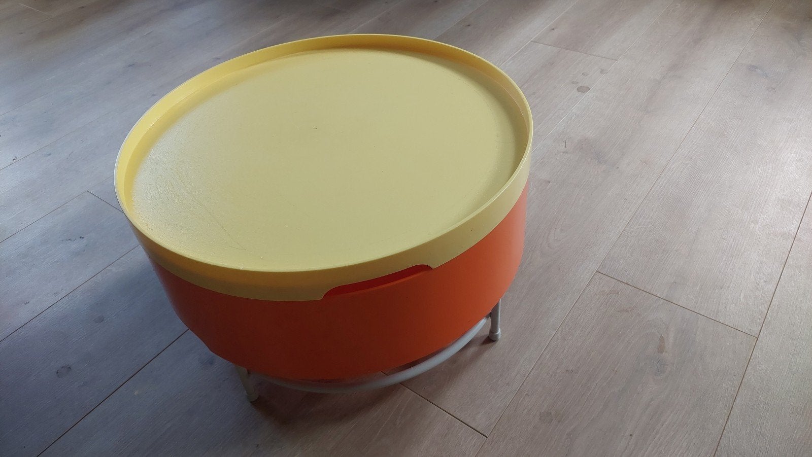 Ikea design tafeltje, Minder dan 55 cm, Gebruikt, Rond, Ophalen