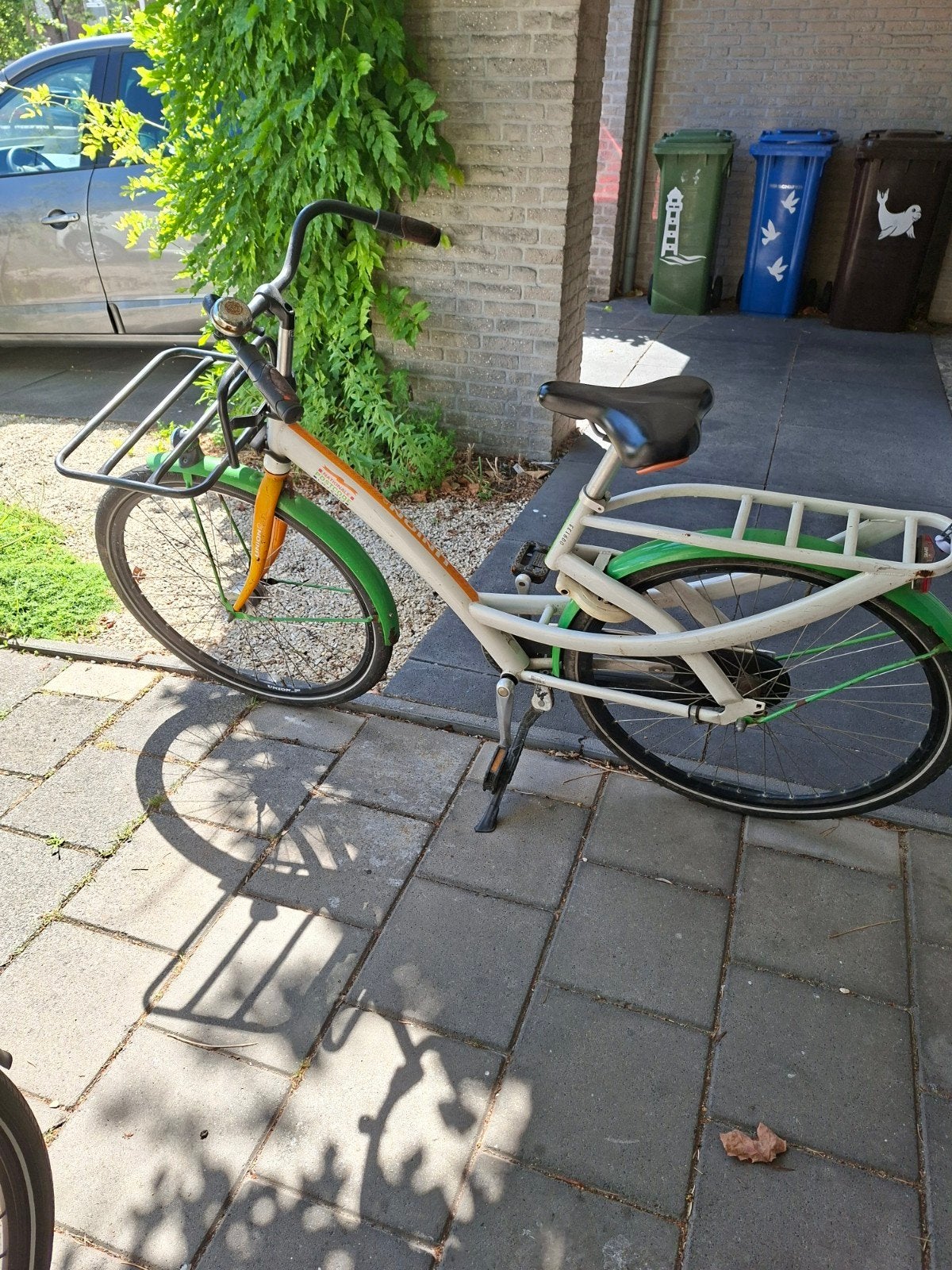 Transportfiets met voordrager. KLEIN PRIJSJE, Terugtraprem, Versnellingen, Ophalen, Overige merken