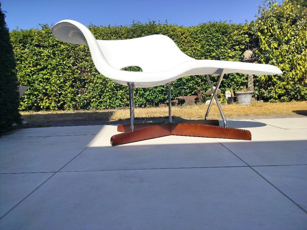 Eames La Chaise, Ophalen, Beige, Stoel, Kunststof