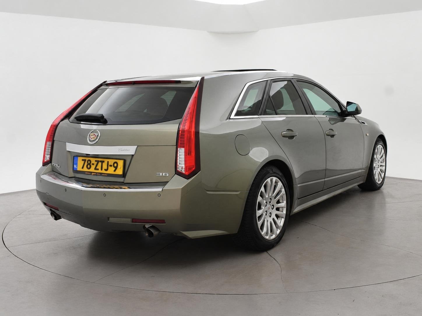 Cadillac CTS 3.6 V6 311 PK SPORT LUXURY AWD *UNIEK* + STOELV, Automaat, Euro 5, Gebruikt, Bruin