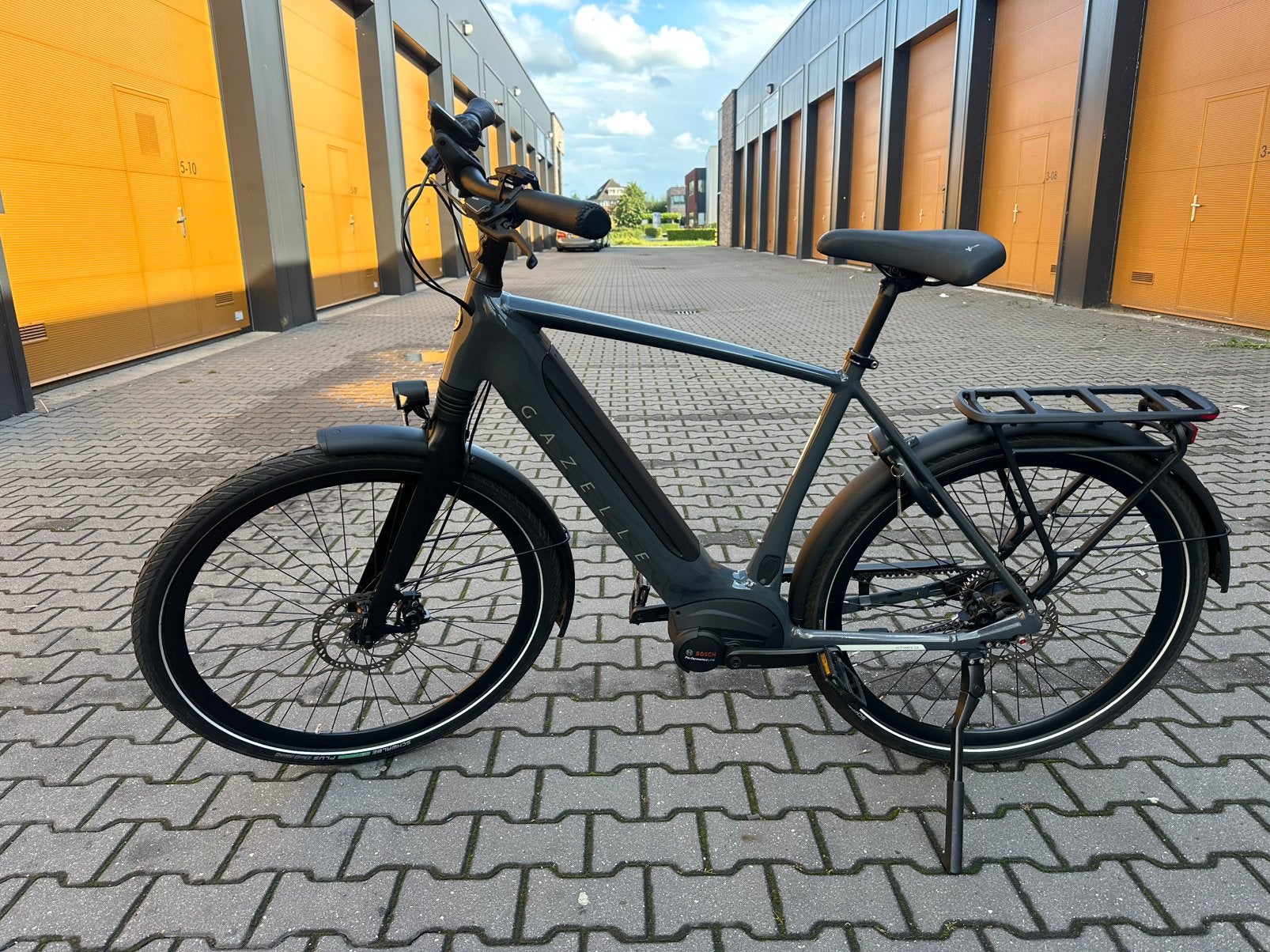 Gazelle ultimate c5 elektrische fiets bosch 57 cm, Fietsen en Brommers, Elektrische fietsen, 55 tot 59 cm, Ophalen, Zo goed als nieuw