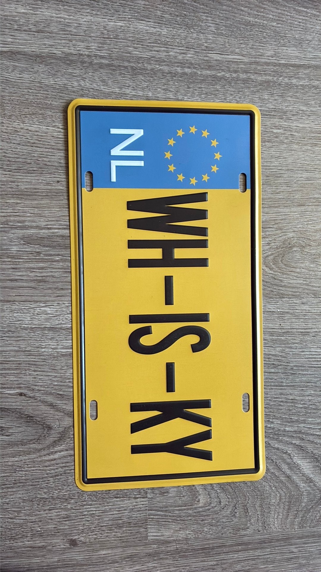Metalen bordje whisky, Ophalen of Verzenden, Zo goed als nieuw