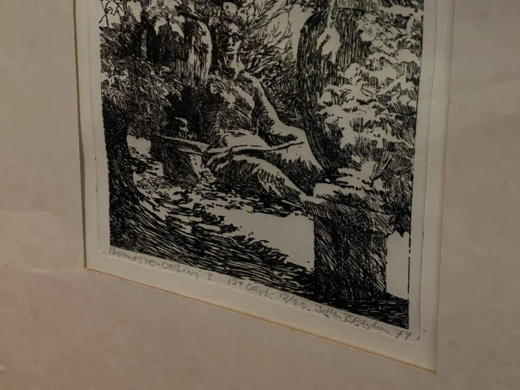 Johan Breuker Bomarzo-Orsini I - Hans gesigneerd | 1977, Ophalen, Overige materialen, Overige technieken, Figuren