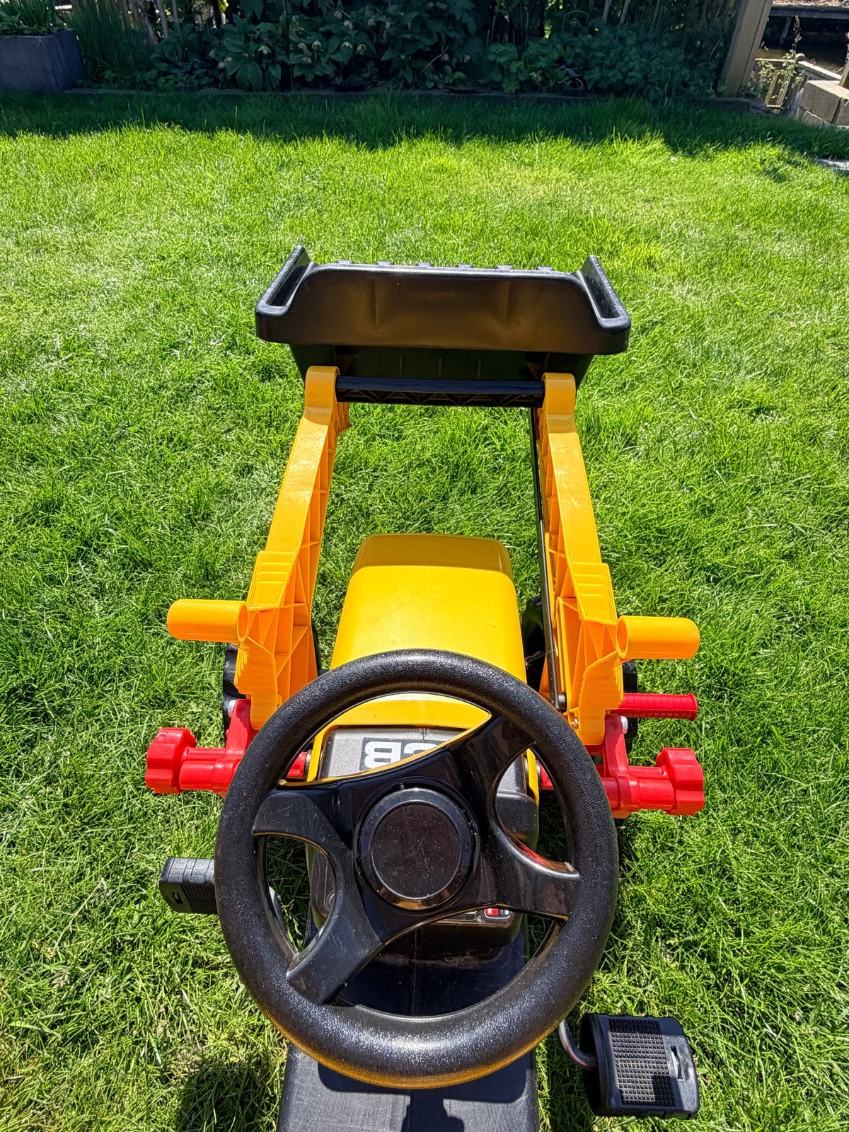 JCB Traptractor met aanhanger en voorlader, Ophalen, Gebruikt, Trapvoertuig