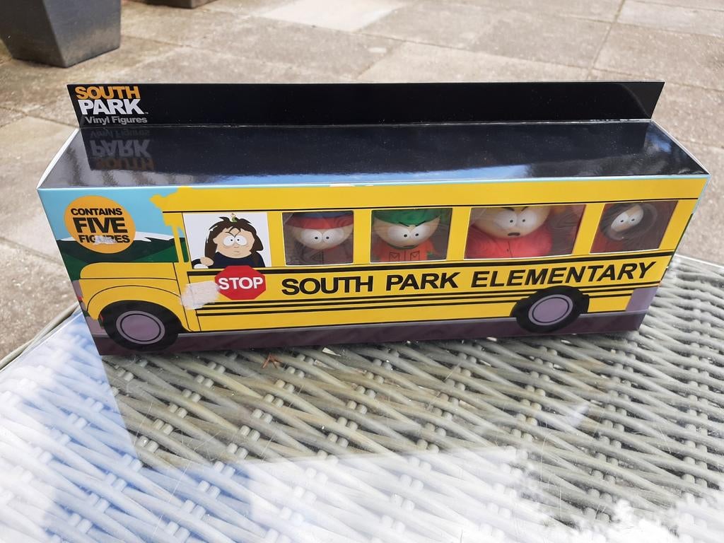 South Park Figure Collection schoolbus verpakking met 5 viny, Ophalen of Verzenden, Nieuw