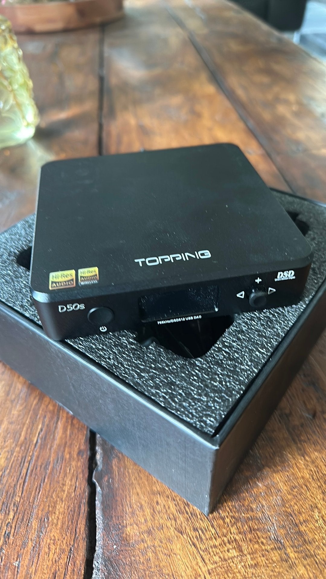 Topping D50s Desktop DSD DAC - Digitale Audio Converter, Ophalen of Verzenden, Zo goed als nieuw