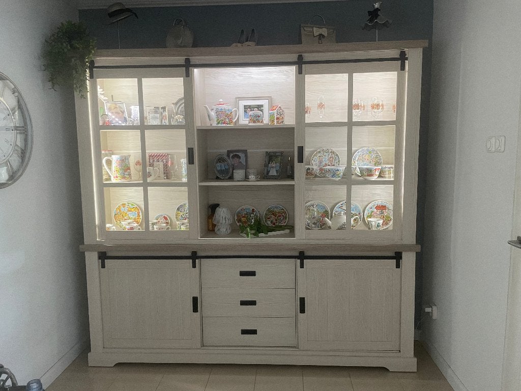 Buffetkast, Ophalen, 200 cm of meer, Met lade(s), Zo goed als nieuw