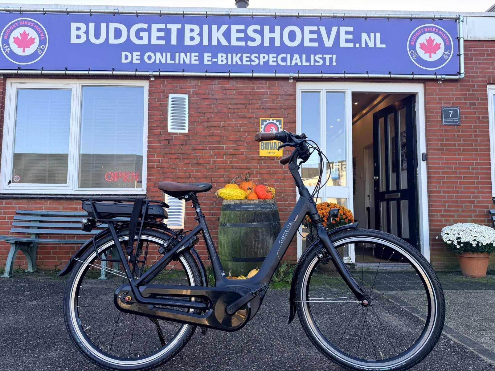 Senioren E Bike…Gazelle Orange C8 Bosch 26 inch, Gazelle, Ophalen of Verzenden, Zo goed als nieuw, Minder dan 47 cm