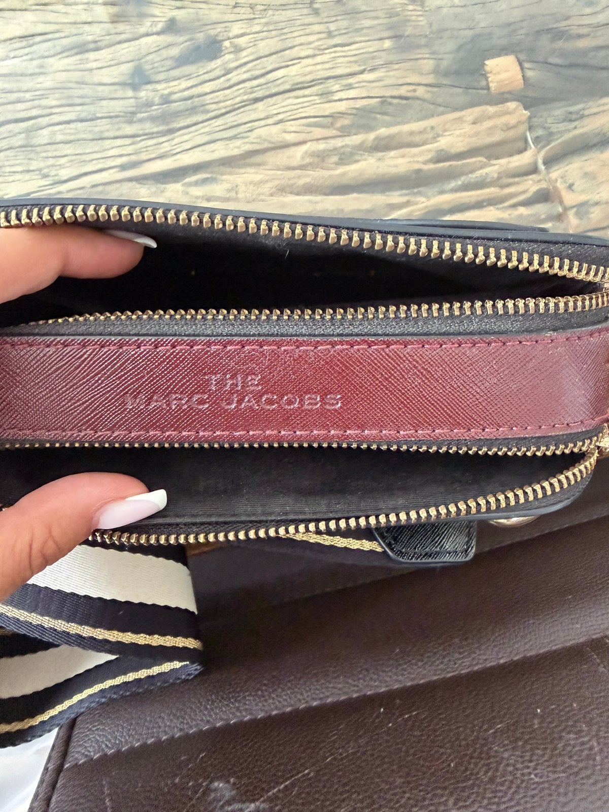 Marc jacobs tas, Ophalen of Verzenden, Zo goed als nieuw, Zwart