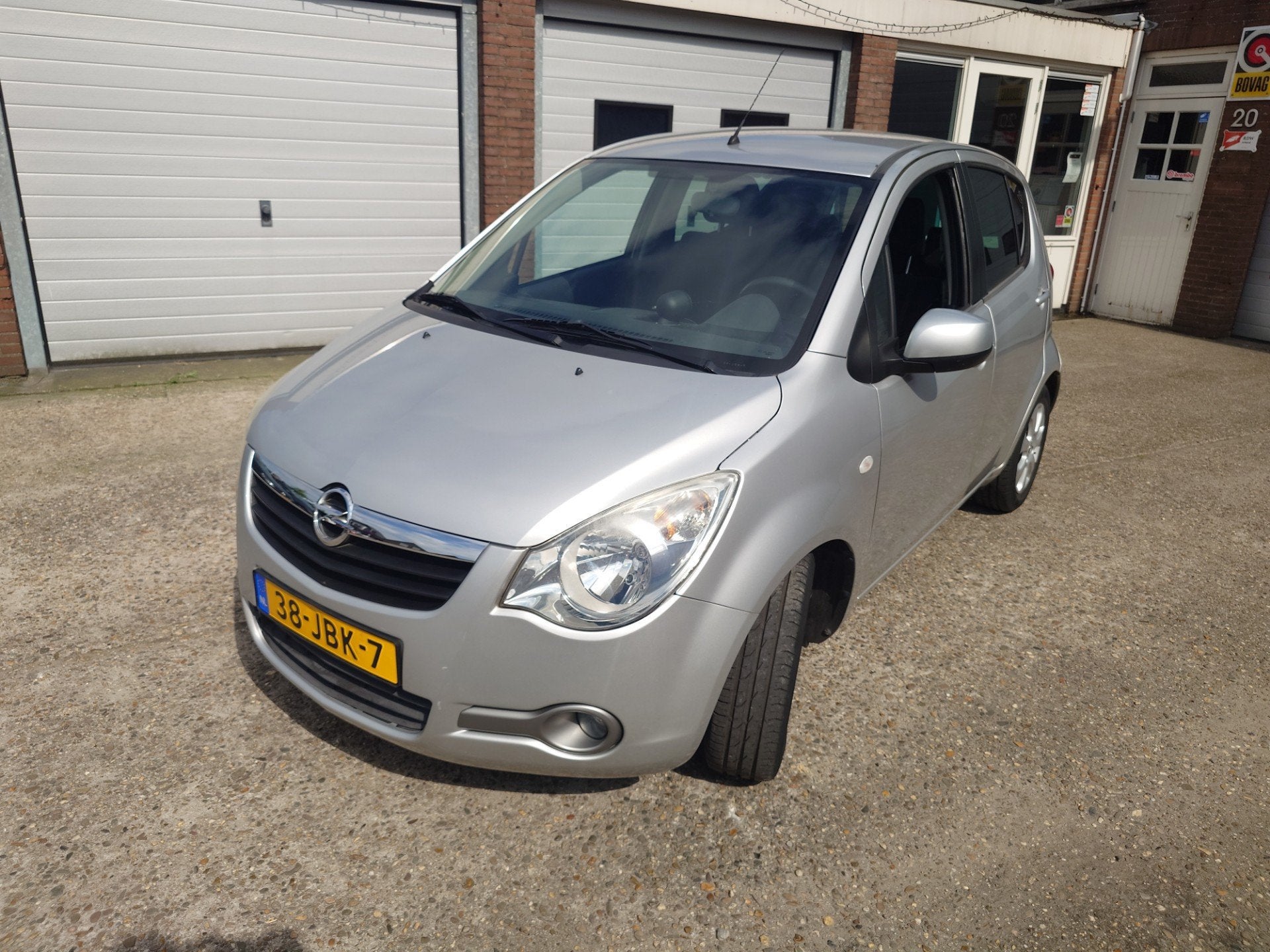 Opel Agila 1.2 Enjoy, Airco Automaat!, 35.000km!, Onderhoud, Auto's, Dealer onderhouden, 4 cilinders, Origineel Nederlands, Bedrijf