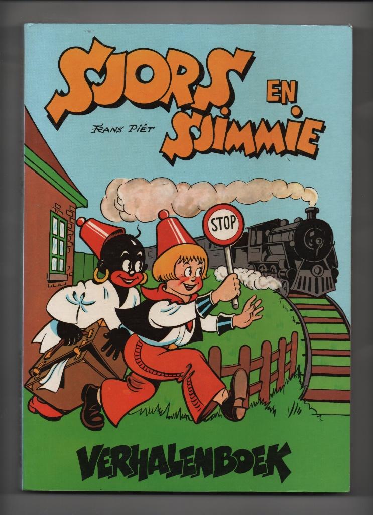 Frans Piet - Sjors en Sjmmie verhalenboek 6 - 1982 - softc, Eén stripboek, Ophalen of Verzenden, Zo goed als nieuw, Frans Piët