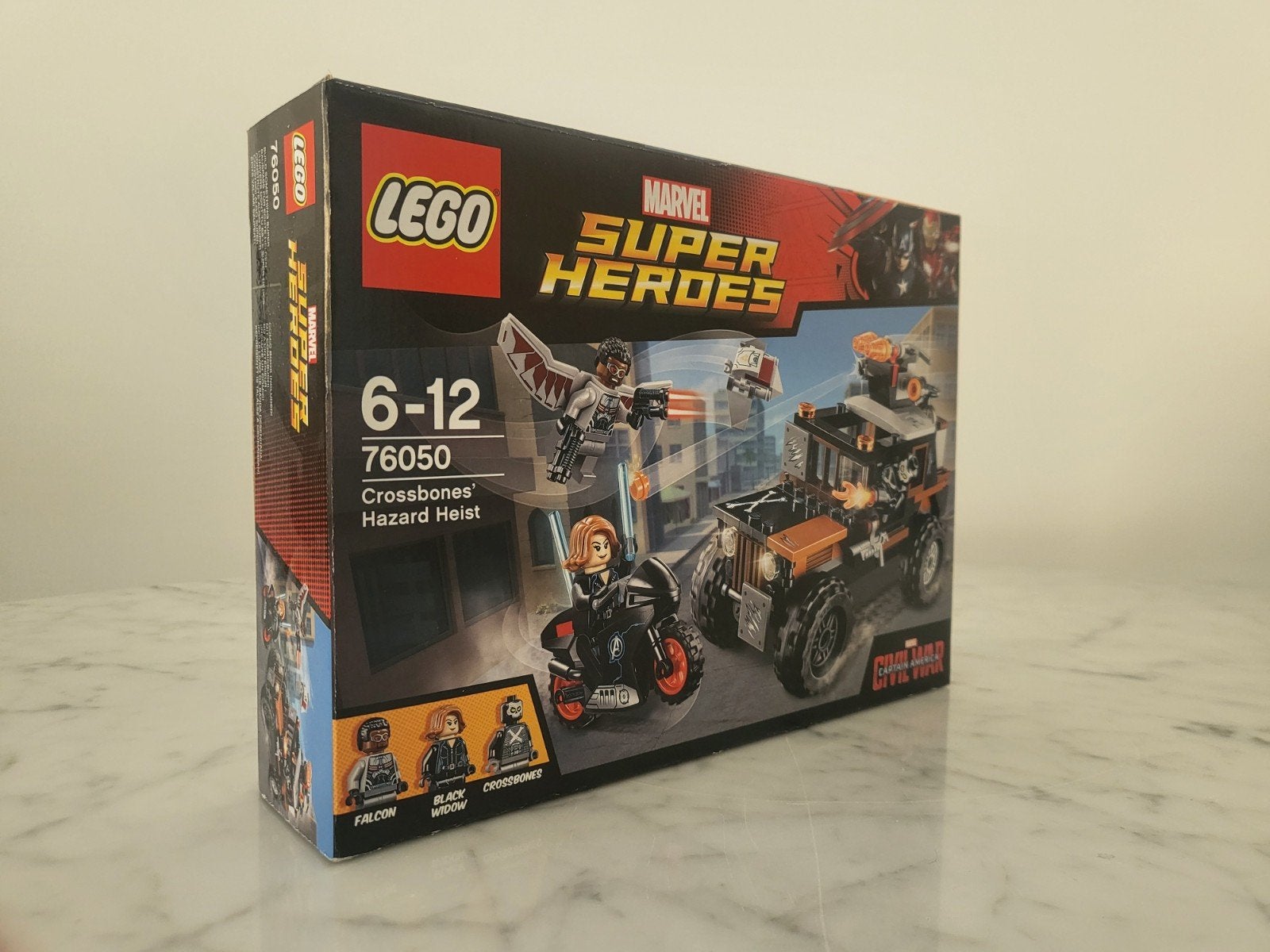 LEGO Marvel Super Heroes 76050 Crossbones' Hazard Heist, Marvel, Lego, Nieuw, Ophalen of Verzenden