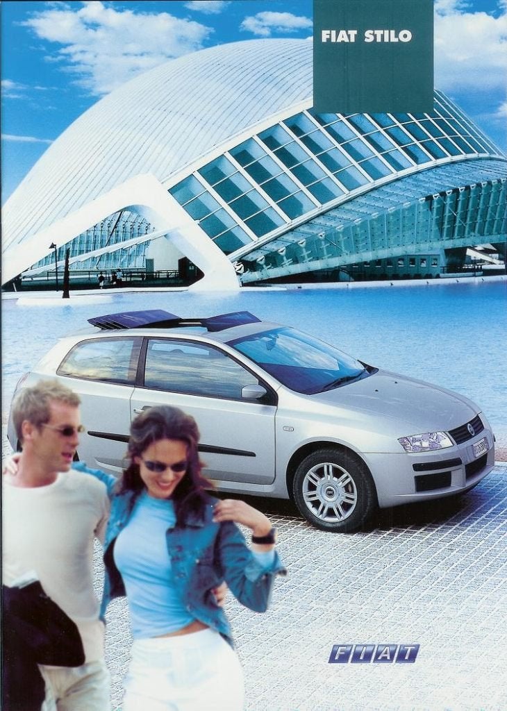 Folder Fiat Stilo maart 2003 + Fiat Stilo forward thinking, Nieuw, Ophalen of Verzenden, Overige merken, Fiat