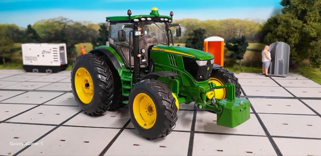 John deere 6210R wiking, Hobby en Vrije tijd, Modelauto's | 1:32, Ophalen of Verzenden, Zo goed als nieuw, Tractor of Landbouw