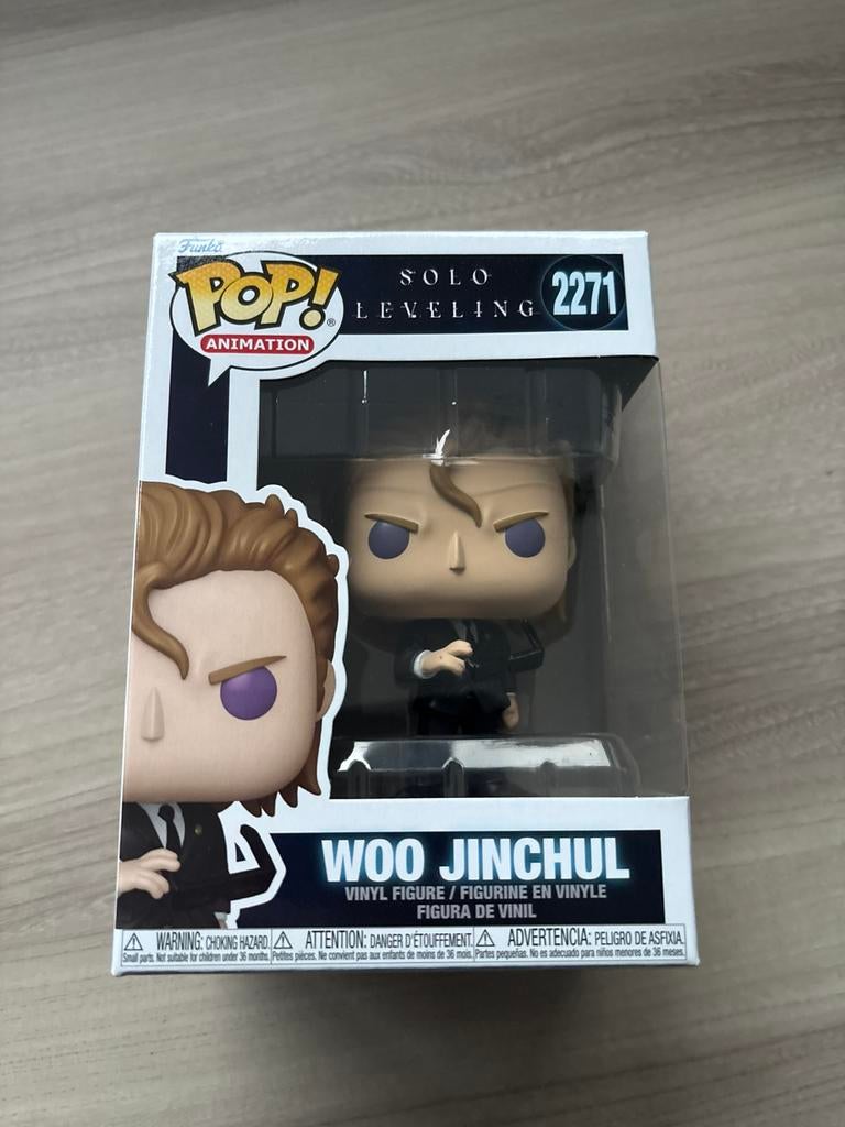 Funko Pop! Solo Leveling Woo Jinchul #2271 – Solo Leveling, Funko Europe, Nieuw, Ophalen of Verzenden, 4th floor, 1 Queen Caroline St, London W6 9YN, Verenigd Koninkrijk
