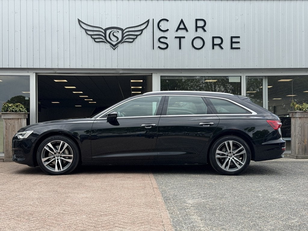 Audi A6 Avant 45 TFSI Pro Line |265PK|PANO|LED|SFEERVERL.|LE, Auto's, Audi, Gebruikt, Euro 6, 4 cilinders, Zwart