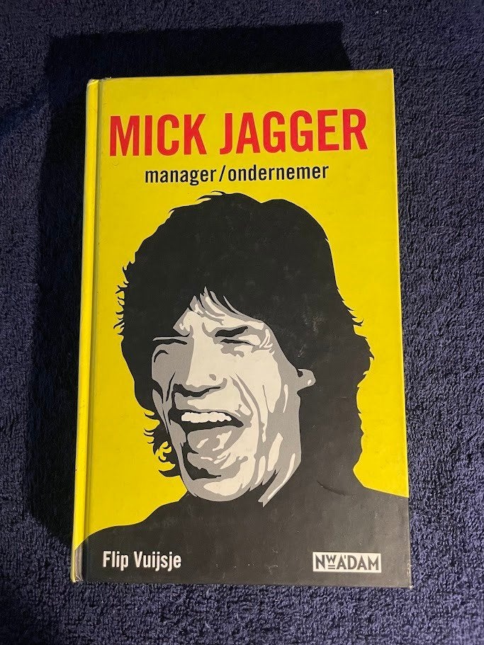 Boek: Mick Jagger – Flip Vuijsje., Gelezen, Ophalen of Verzenden, Management, Flip Vuijsje.