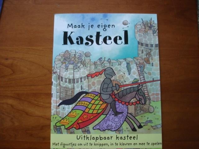 kleuter.01(942) Maak je eigen kasteel .Leuk knutselboek, Boeken, Ophalen of Verzenden, Zo goed als nieuw, Fictie algemeen