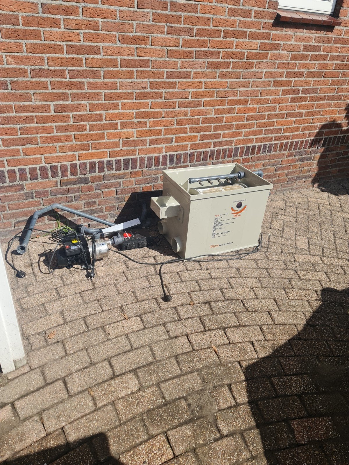 trommelfilter 25 cuub, Tuin en Terras, Vijver-toebehoren, Ophalen, Zo goed als nieuw