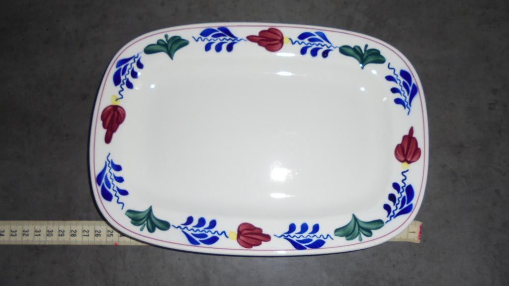 boerenbont schaal. boch, Huis en Inrichting, Keuken | Servies, Ophalen of Verzenden, Aardewerk, Boerenbont, Schaal of Schalen