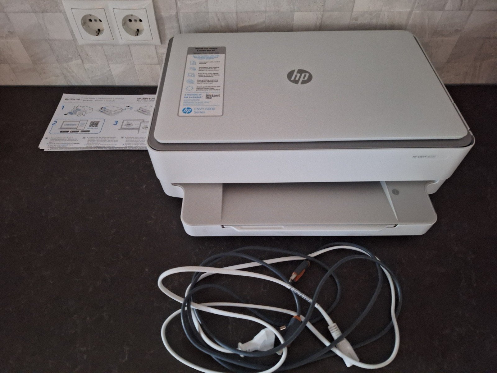 HP Envy 6000 All-in-One Printer en scanner, Computers en Software, Printers, Zo goed als nieuw, All-in-one, Inkjetprinter, Kleur printen
