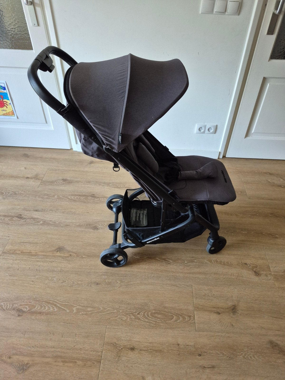 Easywalker Miley2 Buggy - 1e hand - incl. regenhoes, Ophalen, Gebruikt, Overige merken, Verstelbare rugleuning