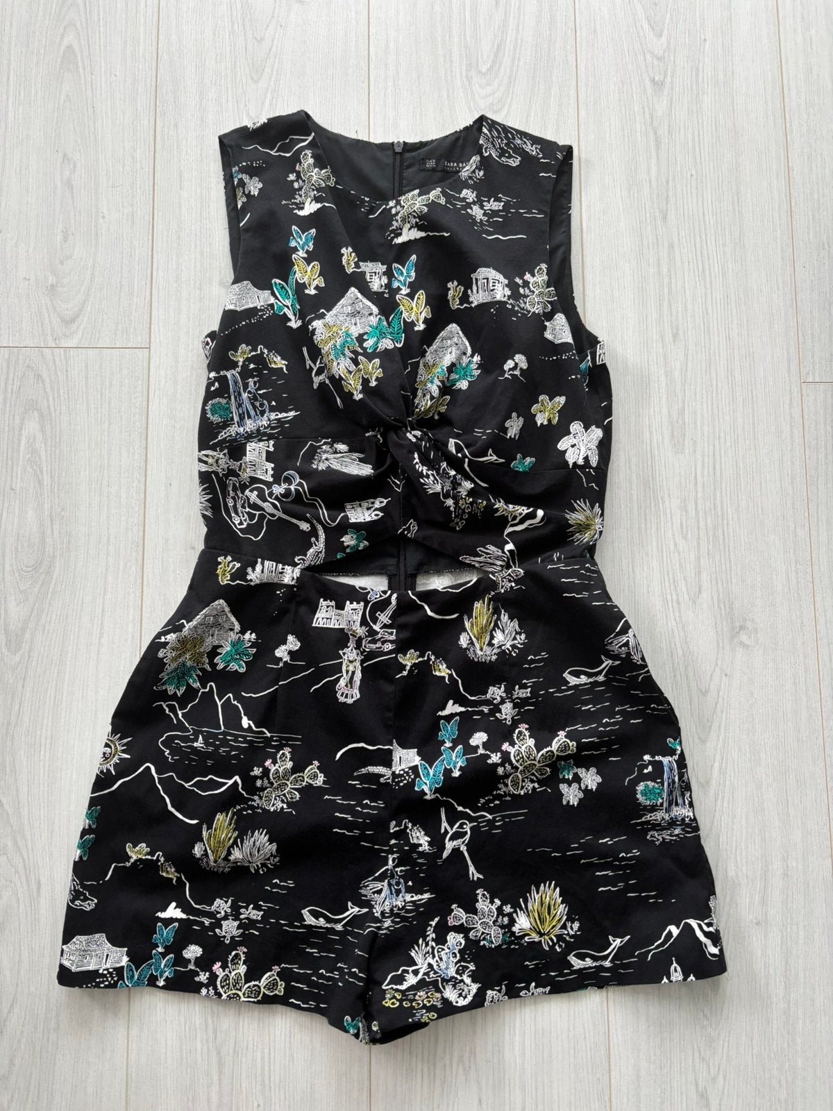 Zara jumpsuit maat M, Ophalen of Verzenden, Gedragen, Maat 38/40 (M), Zwart