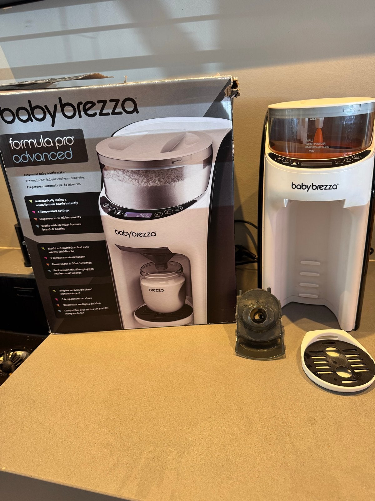 Baby Brezza Formula Pro Advanced Flessenmaker, Zo goed als nieuw, Flessenmaker, Baby Brezza, Ophalen