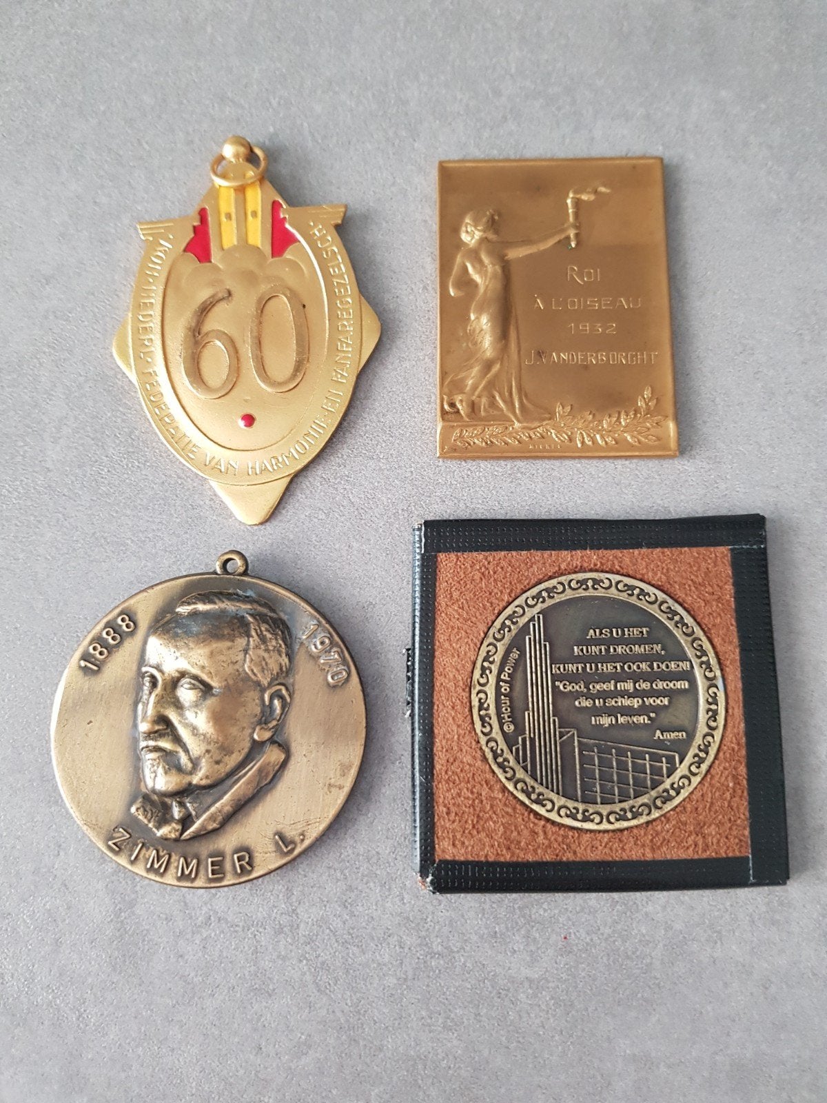 Penningen, Ophalen of Verzenden, Overige materialen