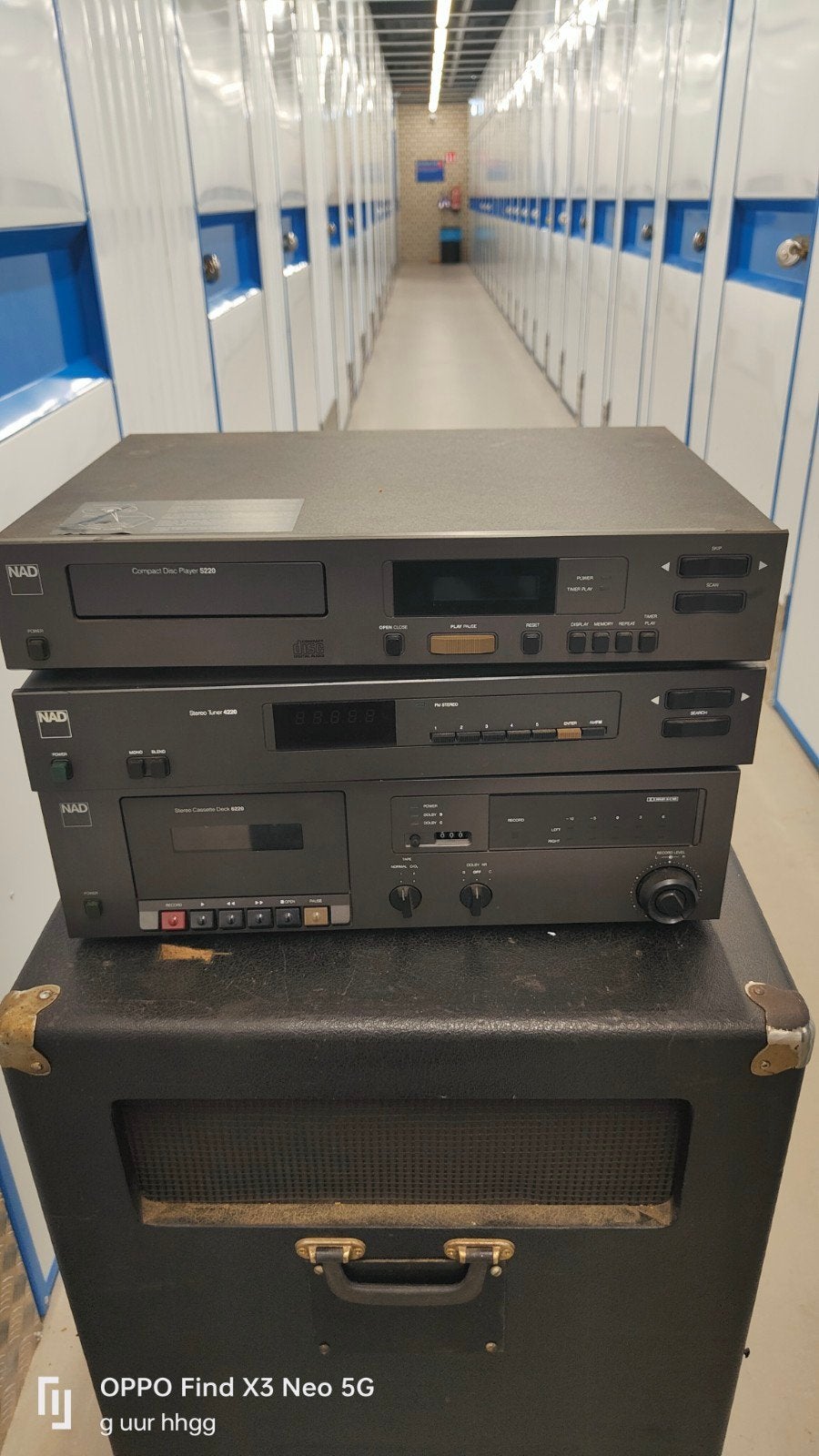 NAD Vintage Hifi Set: CD-speler, Tuner, Cassettedeck, Gebruikt, Tuner of Radio, Losse componenten, Ophalen