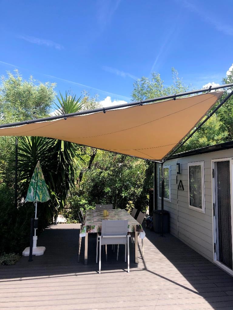 Te huur Chalet: Cote d'Azur - La Londe Les Maures, Wasmachine, Provence en Côte d'Azur, Recreatiepark, Aan zee