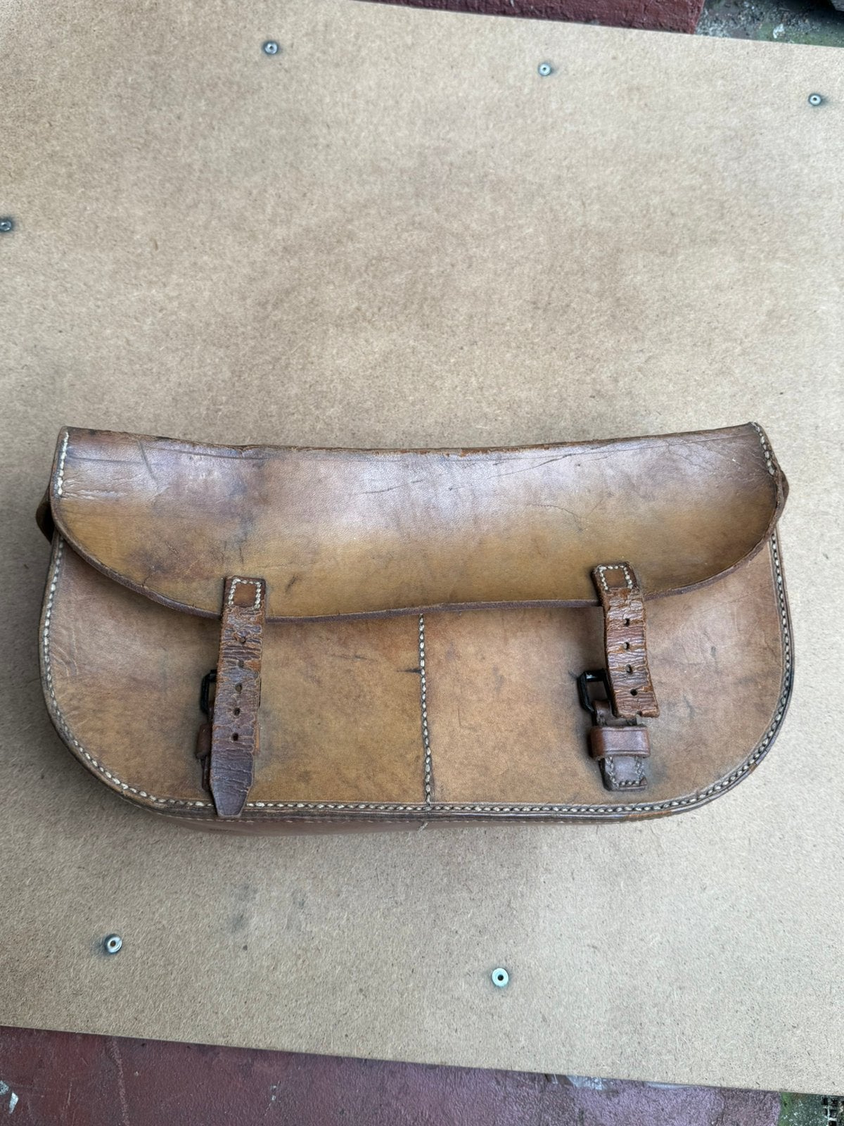 Dutch army 1939 bag for two cable reel from army bike, Ophalen of Verzenden, Amerika