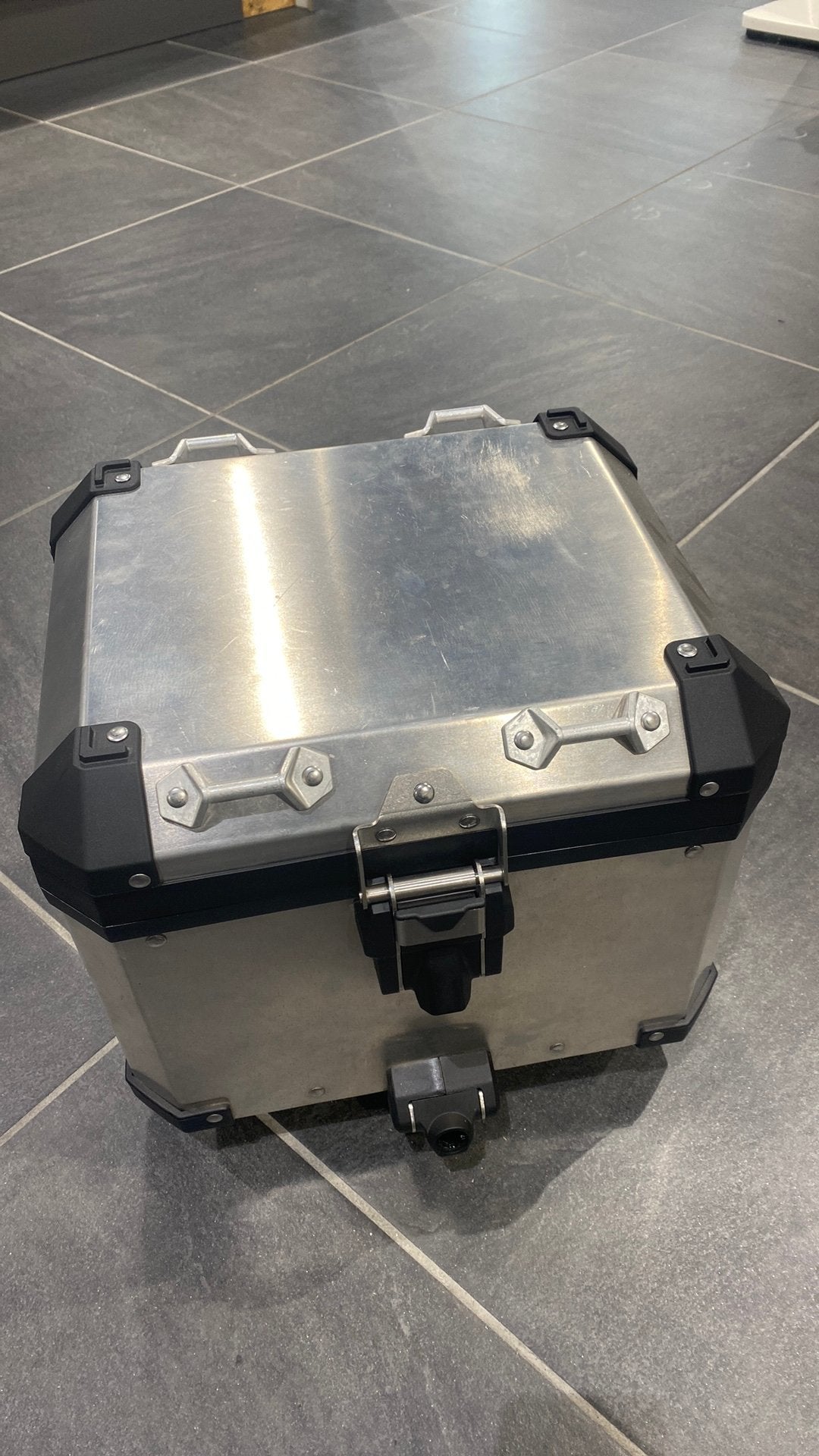 Topkoffer Aluminium BMW R 1200 / 1250 GSA, Motoren, Ophalen, Gebruikt, Bmw, Bmw