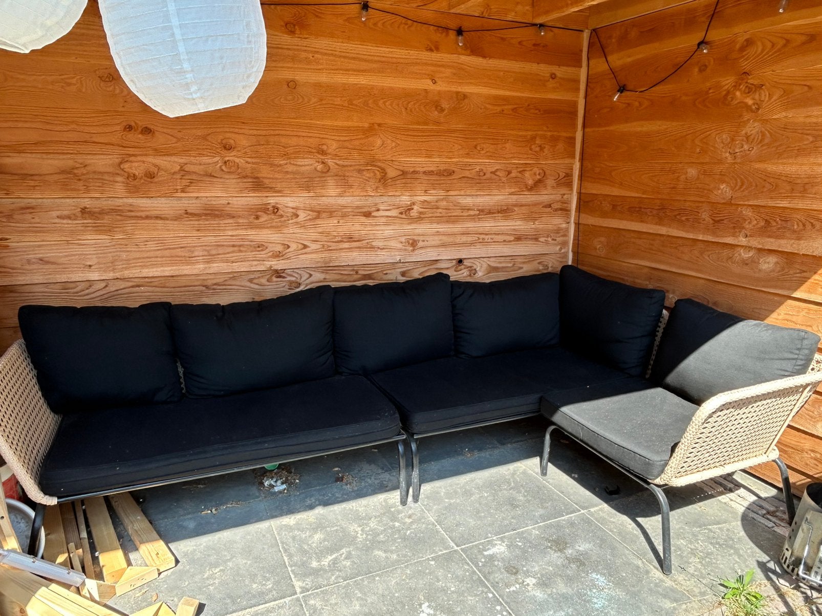 Loungeset karwei, Ophalen, Gebruikt, Loungeset