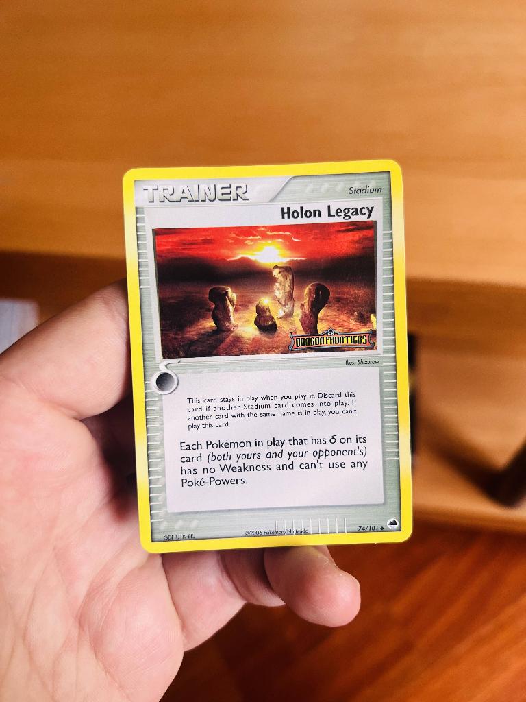 Holon Legacy 74/101 Reverse Holo Stamped Ex Dragon Frontiers, Verzenden, Zo goed als nieuw, Losse kaart, Foil