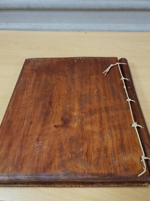 Fotoalbum van hout met steenbok, 10 pagina's, Ophalen of Verzenden, 'T Olde Gre-j, Info@toldegrej.nl, Endepoelstraat 20f Didam